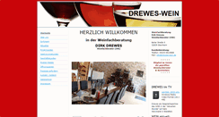 Desktop Screenshot of drewes-wein.de